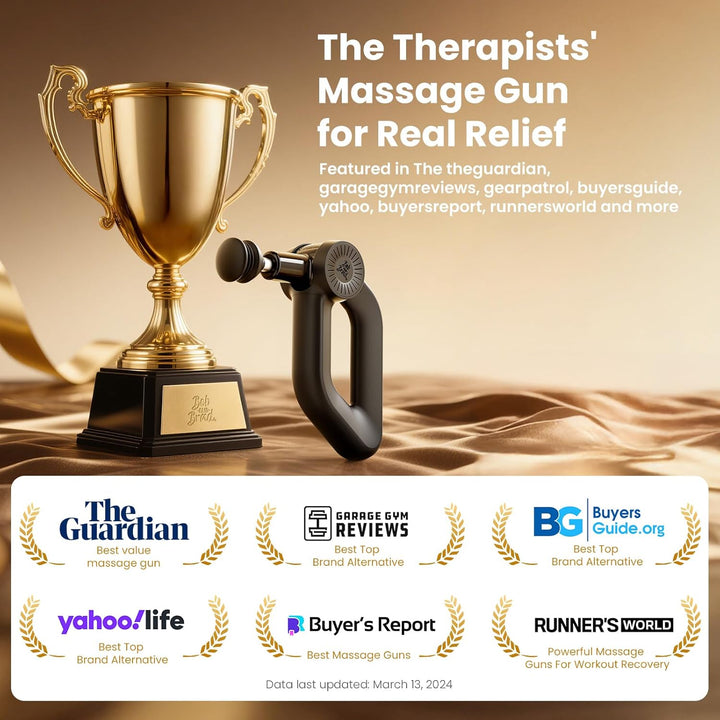 D6 Pro Massage Gun Deep Tissue with 16Mm Amplitude and OLED Screen 7 Heads, Powerful Muscle Massage Gun Portable Massager with Carry Case for Muscle Pain Relief, Gift for Men Women