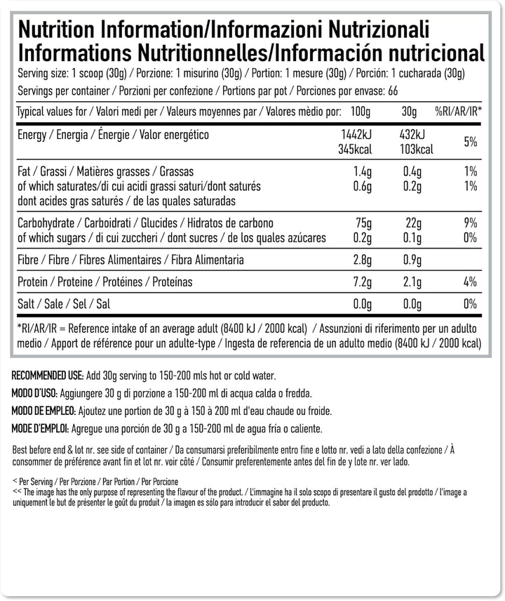 Protein Cream of Rice | Easy-To-Digest Complex Carbohydrate | Gluten-Free, Plant-Based Smooth Rice Porridge | Ideal Pre Post-Workout (2Kg, Chocolate Brownie Batter)