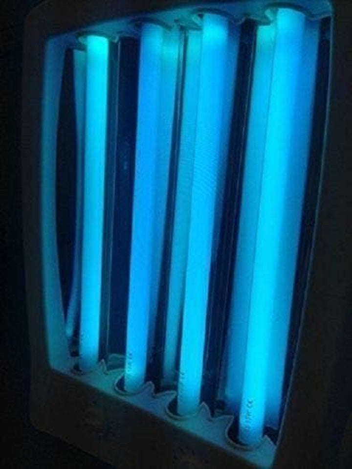 Facial Tanner Face Lamp Solarium Tanning Studio UV Sun Glow Solaria
