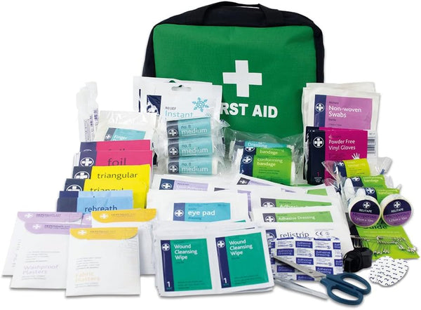 First Aid Kit Bag - 309 Piece Survival Kits - Safety Essentials for Travel Car Home Camping Work Hiking,Green