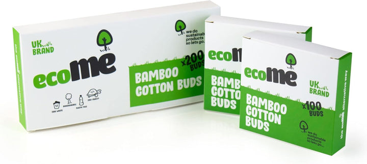 100 Bamboo Cotton Buds | Cotton Buds | Ear Cotton Buds | Qtips | Cotton Swabs