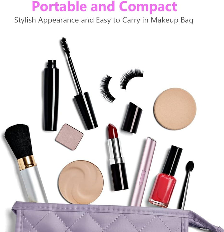 Eyebrow Hair Removal for Women Men, Upgraded Mini Portable Eyebrow Trimmer, Painless Face Hair Shaver Electric Eyebrow Razor for Brows Face Cheek Lips Peach Fuzz