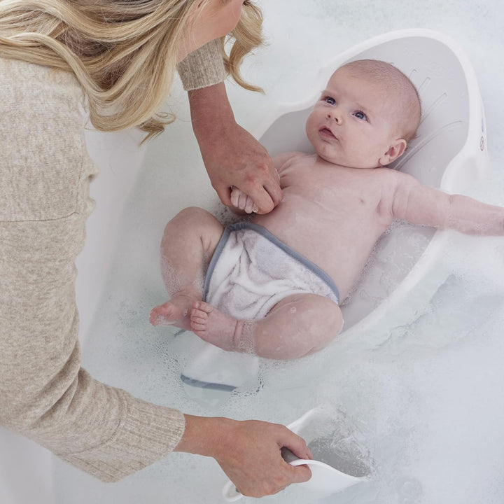 Baby Wash Cloths White | 3 Pack of Super Premium Soft Cloths | 26 X 26Cm | Made from Natural Bamboo Cotton | Perfect for Sensitive Skin