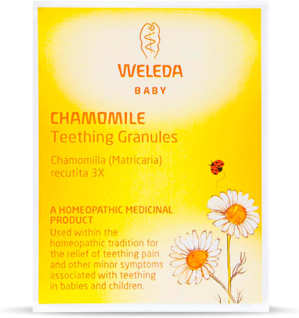 Teething Granules for Baby with Chamomilla, Baby Teething, Teething Pain, Homeopathic Medicinal Product, Vegan, 15G