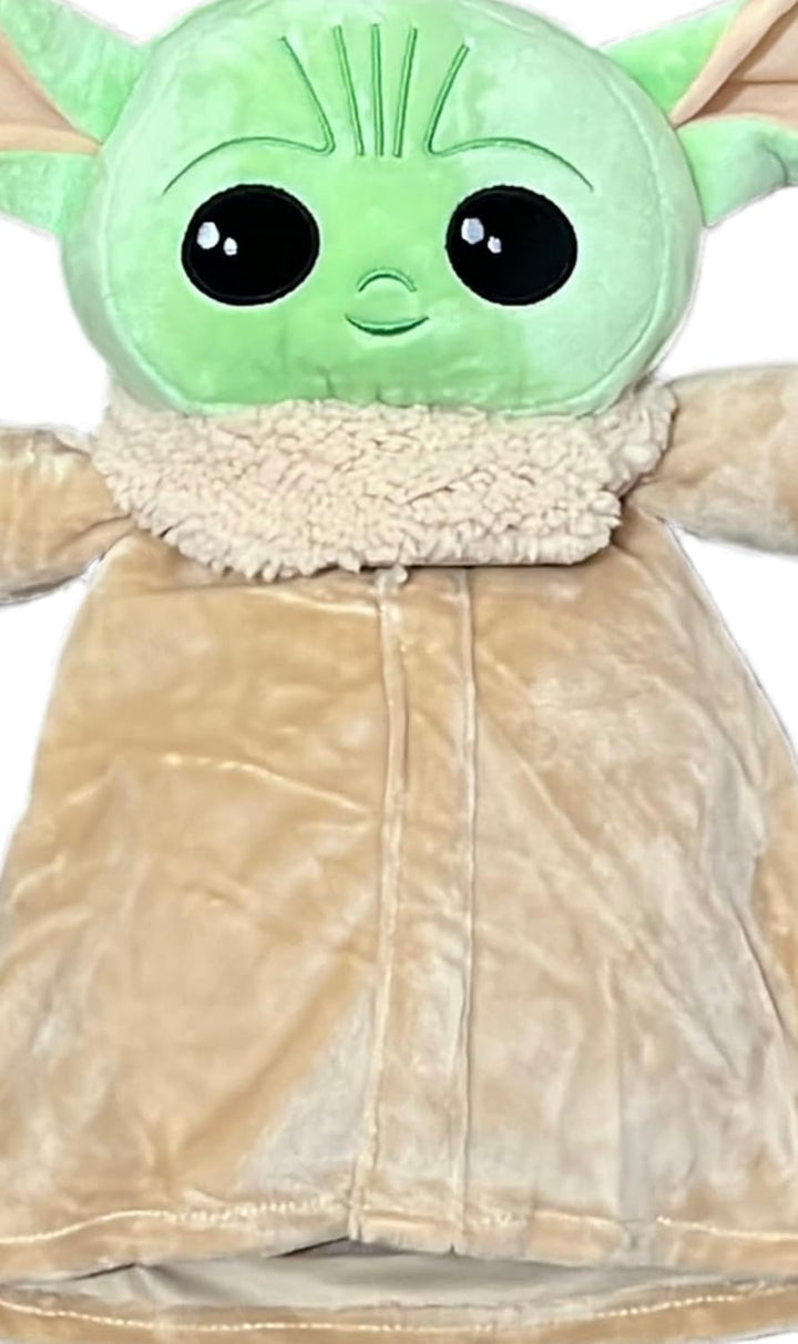Primark Disney Star Wars the Mandalorian Baby Yoda Grogu the Child Hot Water Bottle 1L, Multi, Medium