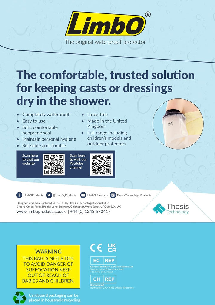 M60 Adult Half Arm - Cast and Dressing Cover 25-29 Cm above Elbow Circ.