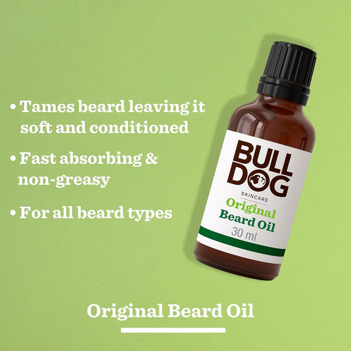 Skincare Original Beard Oil, Men'S Grooming, Beard Moisturiser for Softer, Supple Beards, 30G