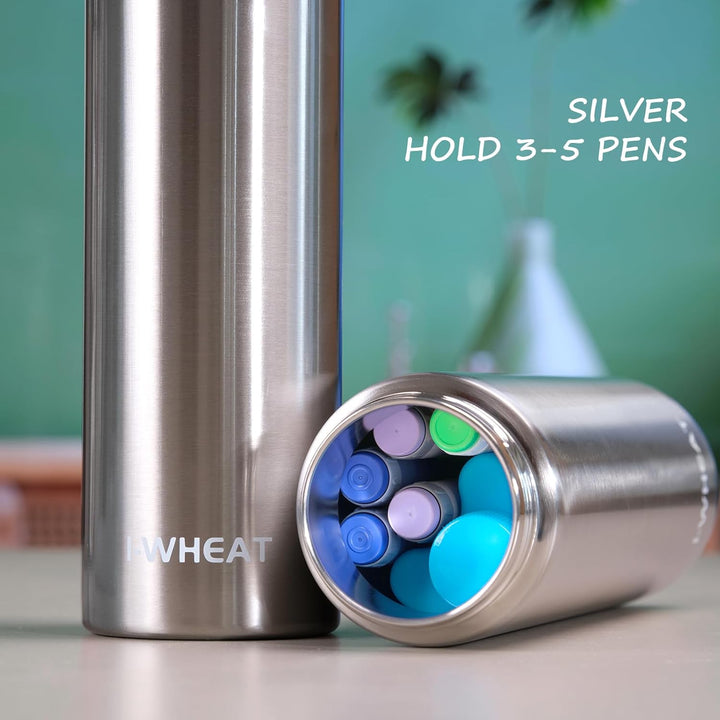 Insulin Cooler Travel Case 3-5 Pens 60 Hours, Medicine Cool Bag 2-8 °C, Diabetic Cooler Travel, Medical Bag, Epipen Carry Case, TSA Approved (Silver)