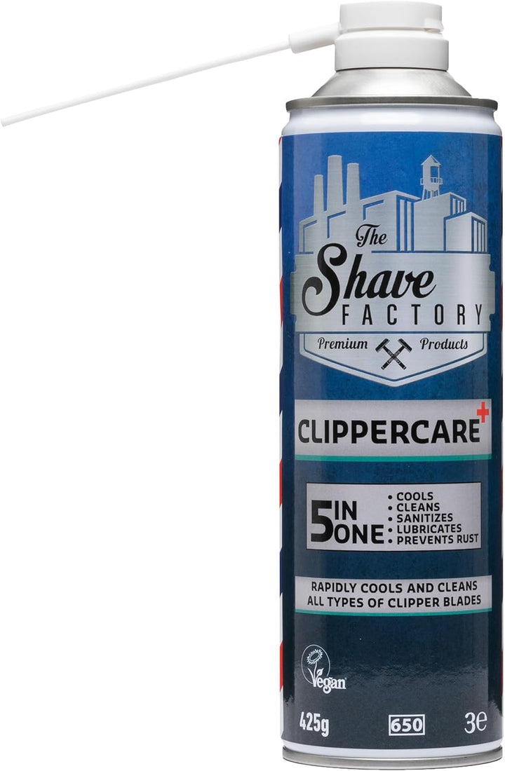 Clippercare+ Spray 5-In-1 Clipper Blades to Freshen, Clean, Lubricate, Disinfect and Prevent Rust - Vegan Products