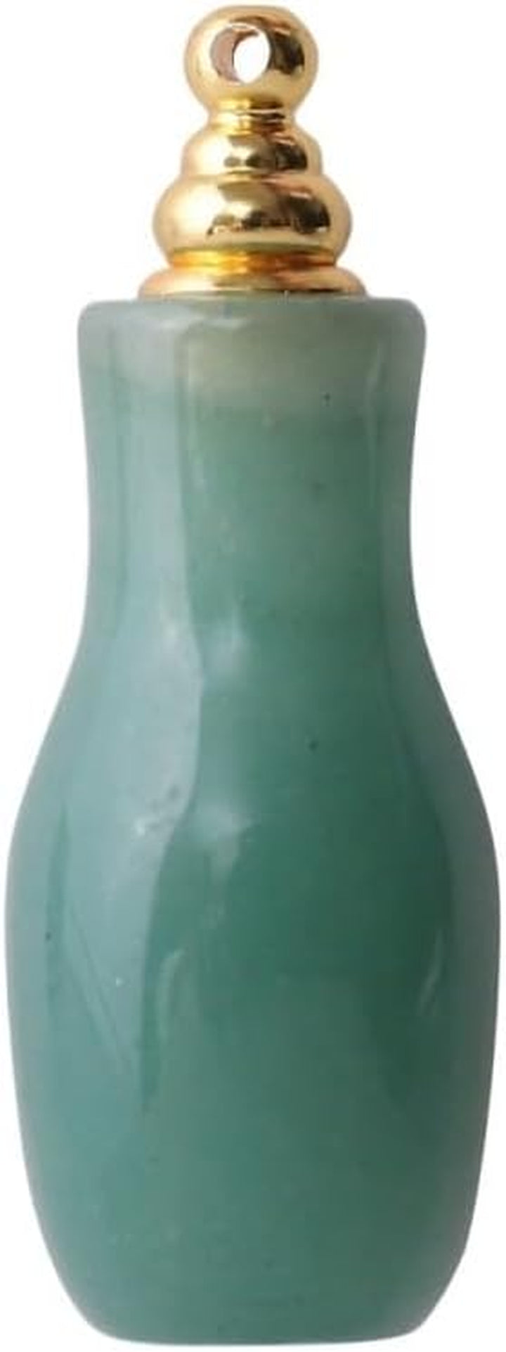 Crystal Semi-Precious Stone Perfume Bottle - Essential Oil Aromatherapy Pendant Accessory