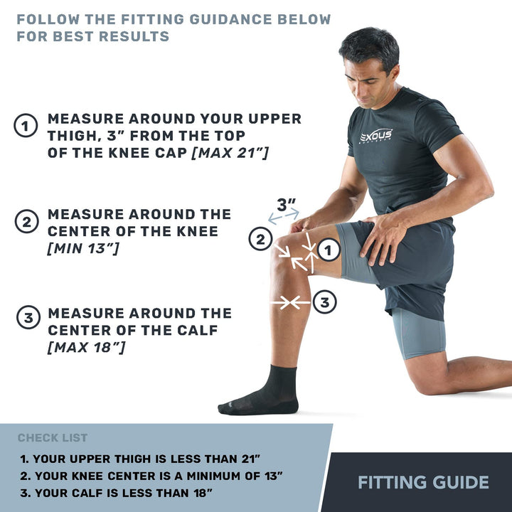 Knee Support Brace for Men & Women Unique 4-Way Adjustable Non-Slip Neoprene Strap System for Arthritis, Running Bursitis, for ACL, Ligament Damage Ideal for Sports - Skiing & Meniscus Tear