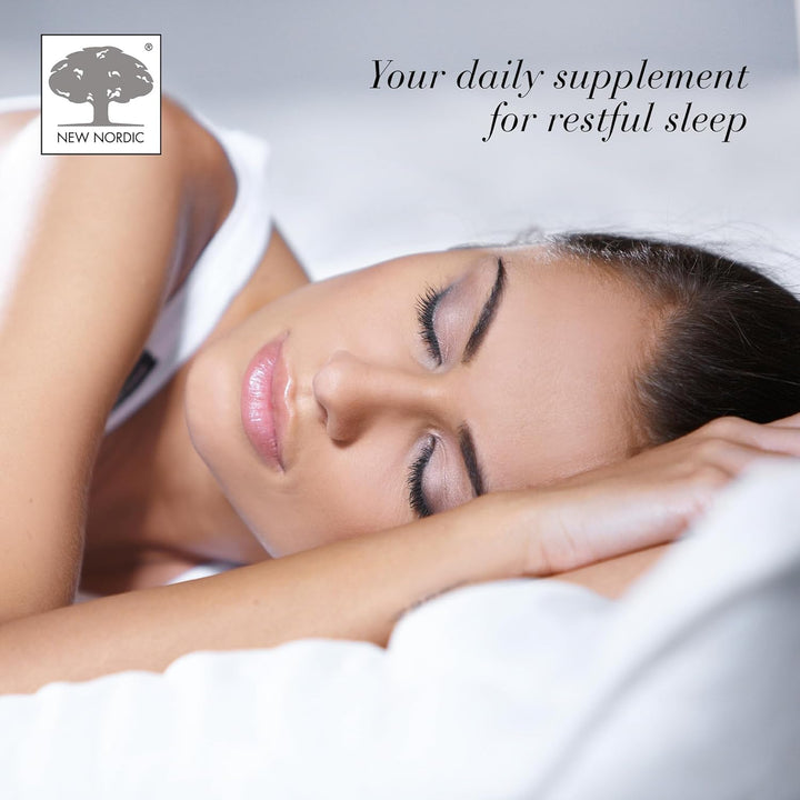 Melissa Dream - Melatonin-Free Natural Sleep Aid & Insomnia Relief for Adults - Magnesium & Chamomile - 20 Herbal Sleeping Tablets