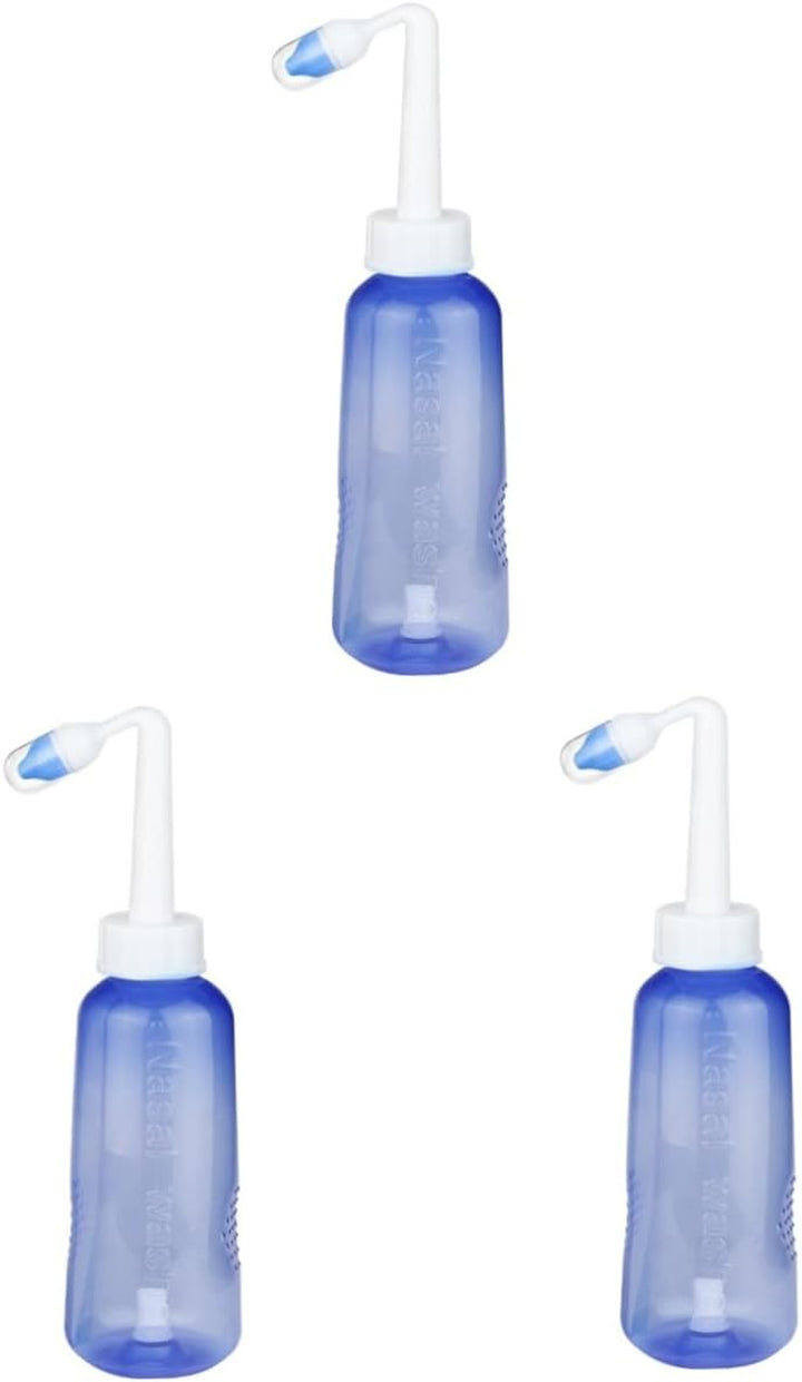 2Pcs Nasal Flush Nasal Irrigator Adult Nose Cleaner Hayfever Relief Nose