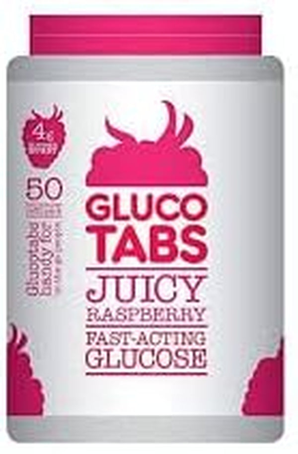 Diabetes Glucotabs - Raspberry - Refill Pot