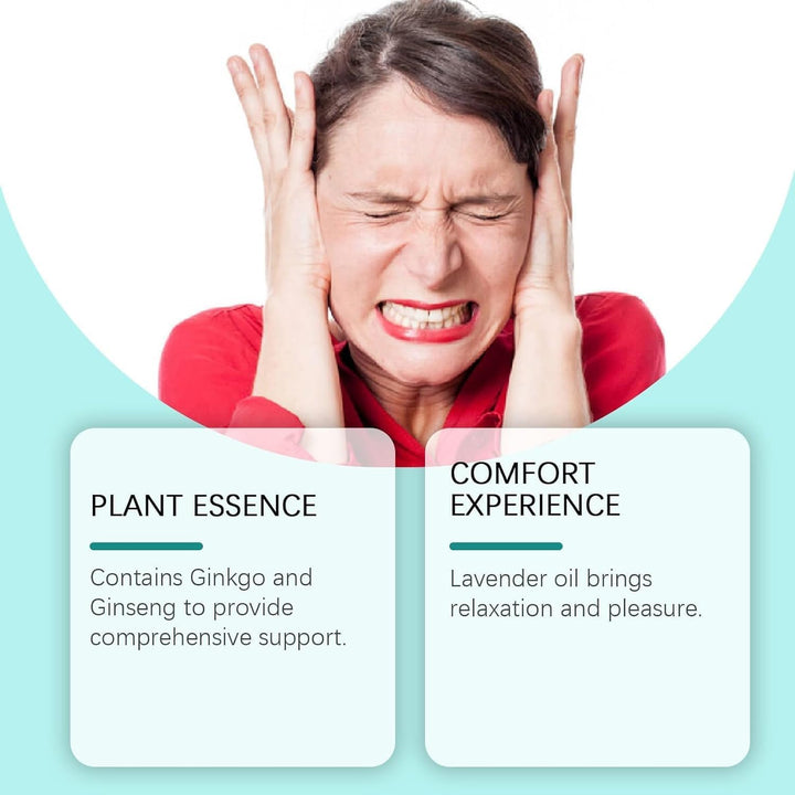 Medilisk Tinnitus Relief Spray, Tinnitus Treatment, Ear Spray, Quick Relief of Discomfort Spray, Ear Calm Spray, Natural Ingredients Tinnitus Relief Spray for Ringing Ears (2 Pcs)