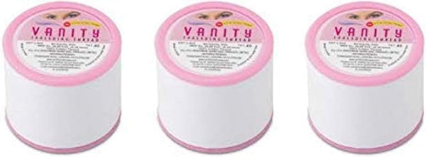3 Spool Vanity Antibacterial Eyebrow Threading Thread | Facial Hair Removal | Vanity Cotton Threads