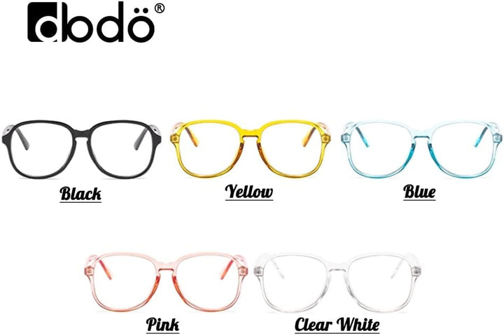 Large Oversized Retro Vintage Classic Clear Transparent Glasses Frame HD Lens Eyewear Glasses