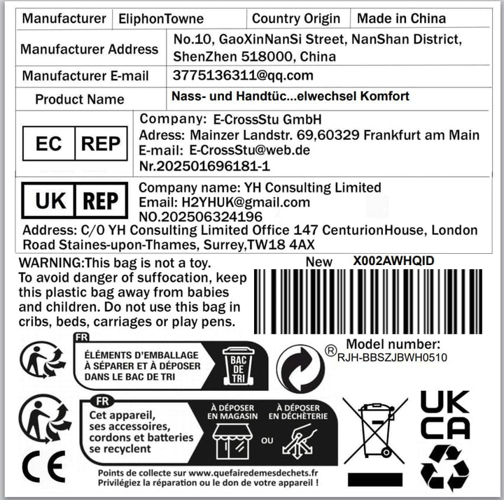 Baby Wipes Warmer - a Wet Wipe Holder That Integrates Small Night Lights, Energy Saving, USB Interface Charging, Suitable for Both Outdoor and Home Use ﻿