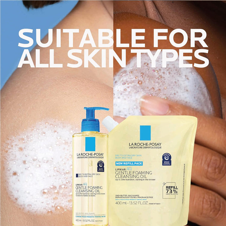 La Roche-Posay Lipikar AP+ Eco-Refill Cleansing Oil 400Ml
