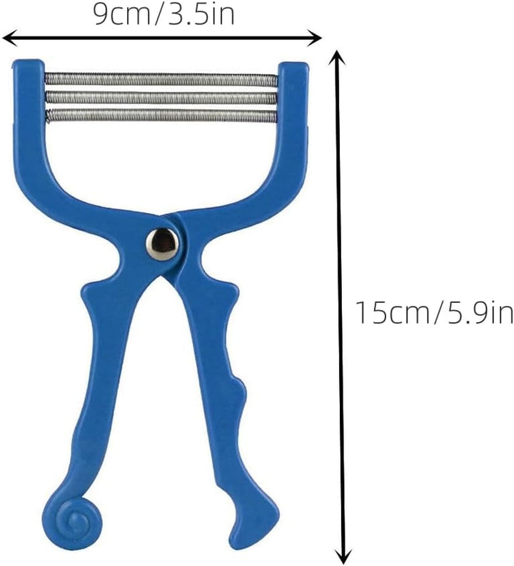 2 Pieces Handheld Facial Hair Removal Threading Beauty Epilator Tool Removal Threader Remover Spring Facial Hair Epilator Use for Women Face Hair Removing Beauty Tools Random Color
