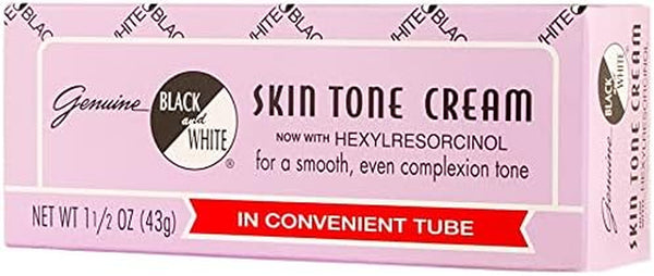 Genuine Black & White Color Correction Skine Tone Cream 1.5 Oz.