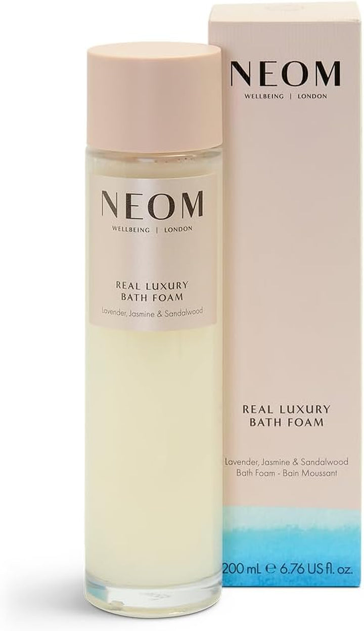 – Real Luxury Bath Foam (200Ml) | Create Calm with 24 Pure Essential Oils, Delicious Scent