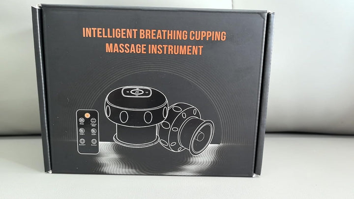 5 in 1 Electric Cupping Set Gua Sha Cupping Set with Remote 12 Adjustable Temperatures Vacuum Cupping Massager with Red Light for Body Reduce Muscle Pain with 3 Cups (Red)