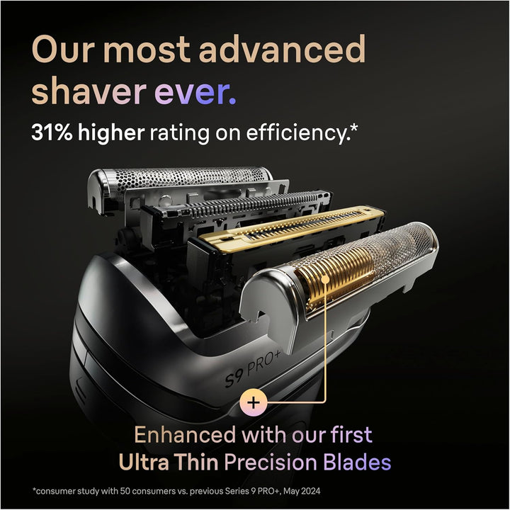 Series 9 PRO+ Electric Shaver ORIGINAL Replacement Head, Get Back 100 Percent Shaving Performance, Compatible with Series 9 Shavers, Made in Germany , 96M
