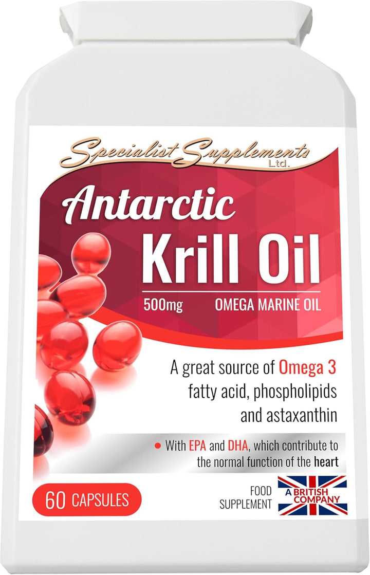 Antarctic Krill Oil, 60 Gel Capsules