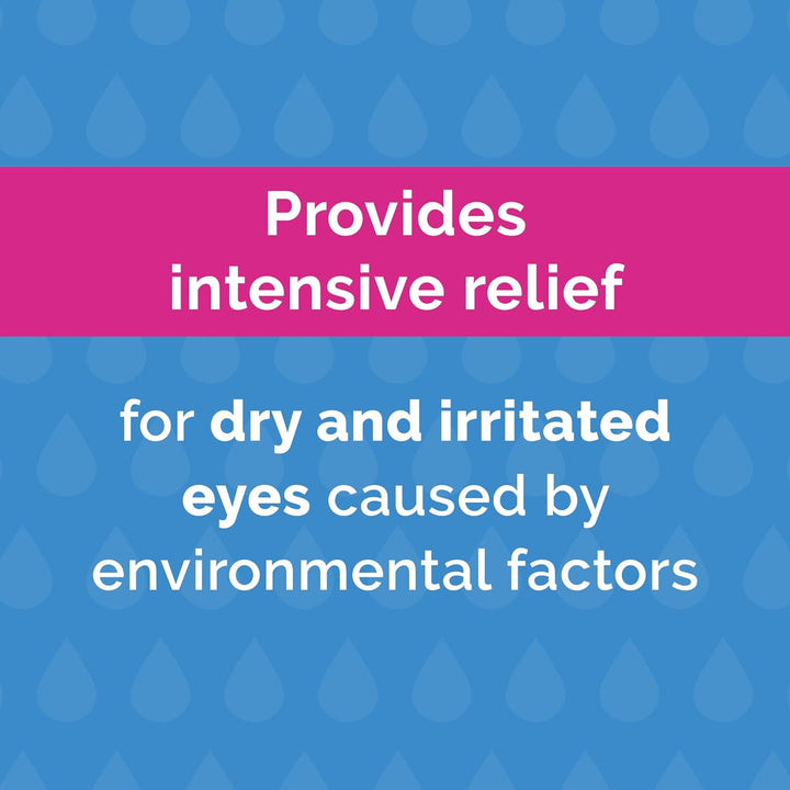 10 Ml Moisturising Eye Drops: Contact Lens Safe, Relieves Irritation, Soothes Inflammation, Hydrates, Provides Comfort for Dry and Sensitive Eyes