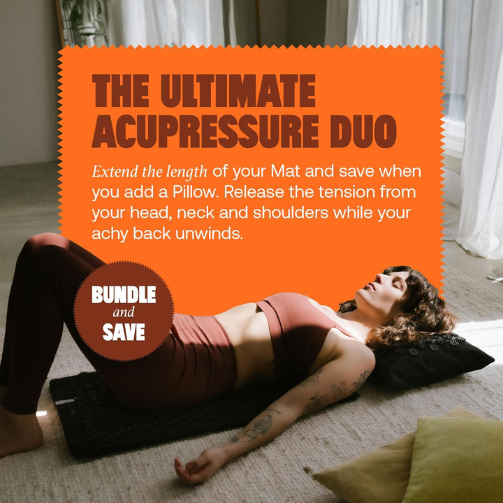 Acupressure Mat for Relaxation, Level 1, 8,000 Signature Spikes That Massage Muscles, Aid Sleep & Unlock Inner Tension | Similar to Acupuncture, No Needles Required