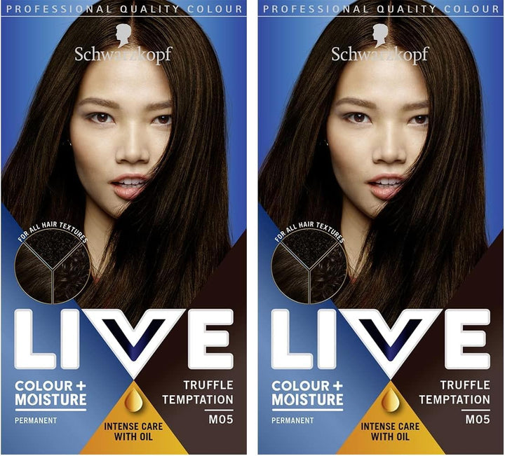 Schwarzkopf  Intense Colour, Long Lasting Permanent Brown Hair Dye, with Built-In Vibrancy Serum, up to 70% Grey Coverage, Urban Brown 088