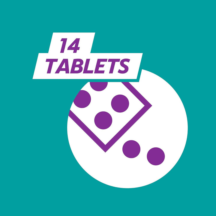 Guardium Esomeprazole Acid Reflux Tablets, 14 Pack - Indigestion & Heartburn Relief, 24-Hour GERD/GORD Protection, Antacids for Digestion & Nausea