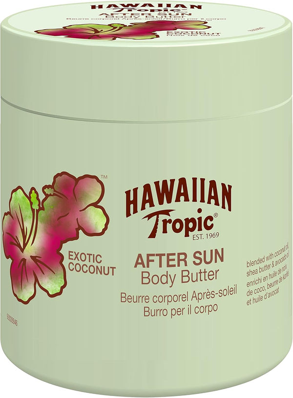 Enriching after Sun Body Butter - 250 Ml, 12-Hour Moisturisation, with Shea Butter, Coconut Scent, Vegan