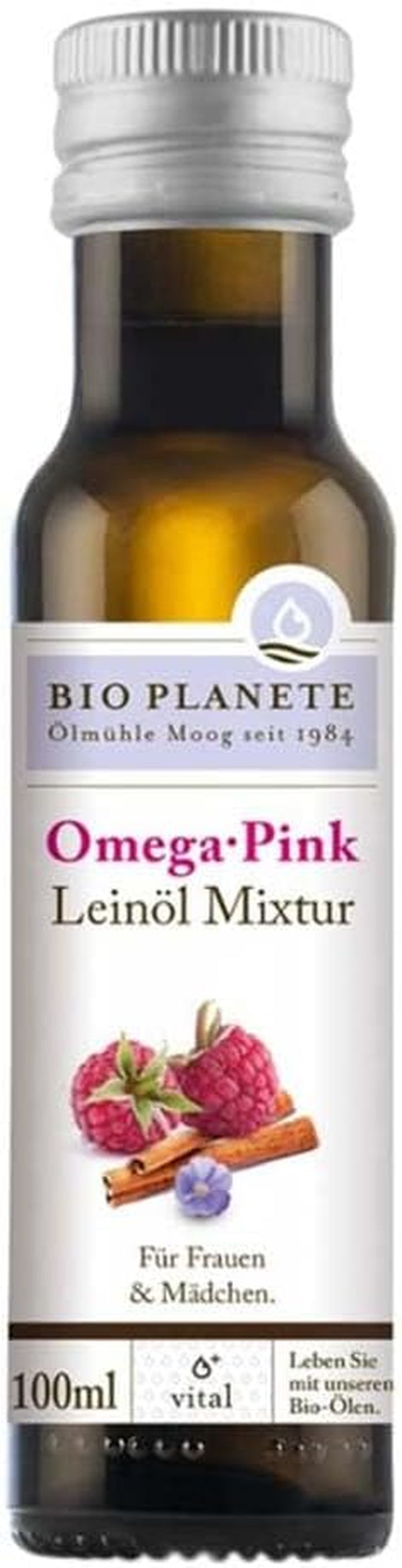Organic Omega Pink Linseed Oil Mix 4 X 100 Ml