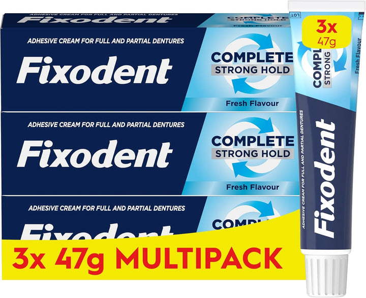 Complete Denture Adhesive, Fresh Flavour 47G