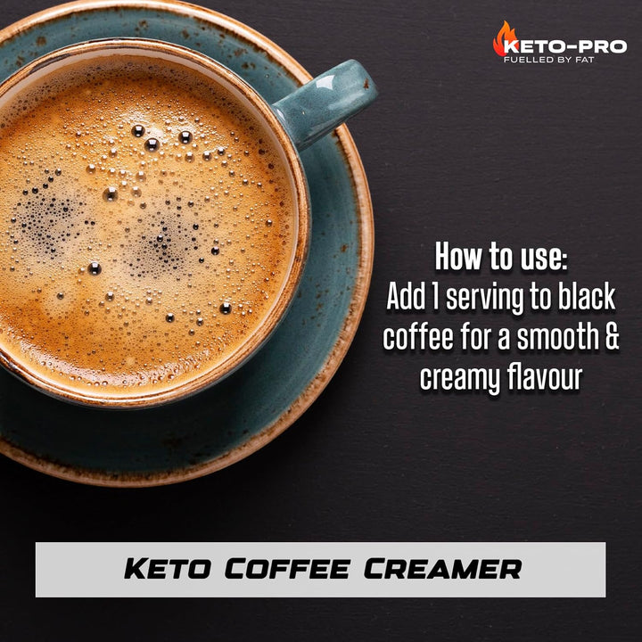 Keto-Pro MCT Powder 250G | Most Ketogenic of All Mct'S | Purest, Premium C8 Keto Creamer Ideal in Coffee | Suitable for Paleo & Vegan Diets | Gluten & Palm Oil Free | Pure Caprylic Acid