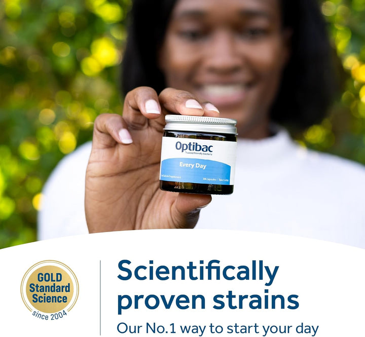 Probiotics Every Day - Vegan Digestive Probiotic Supplement - Most Recommended Brand - Lactobacillus & Bifidobacterium - 30 Capsules