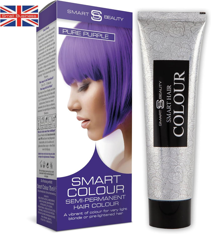 No.1 Bleach Kit for Dark Hair, Smart Blonde Hair Bleach, Hair Lightener for Dark Hair, Perfect for Hair Highlighting, Ideal Preparation for Vibrant Pastel Hair Colour, Vegan, Cruelty Free