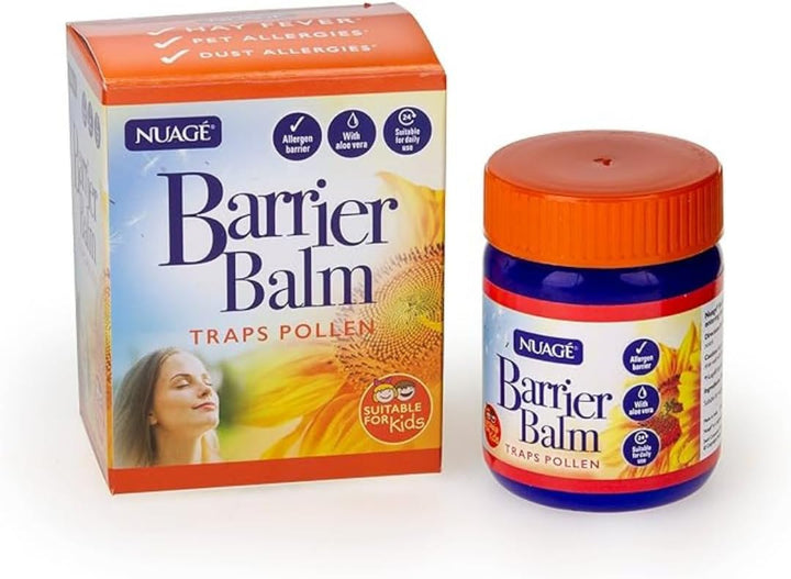 ® Nuage Hayfever & Allergen Barrier Balm Traps Pollen Adults Children Vegan Vegetarian Friendly Aloe Vera Extract