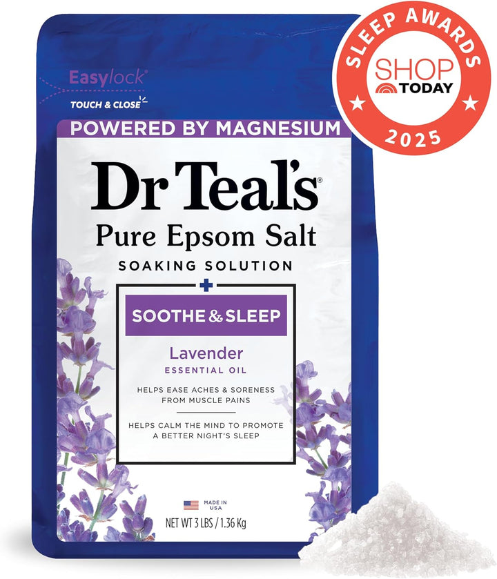 Epsom Salts Lavender 3Lb 1.36Kg