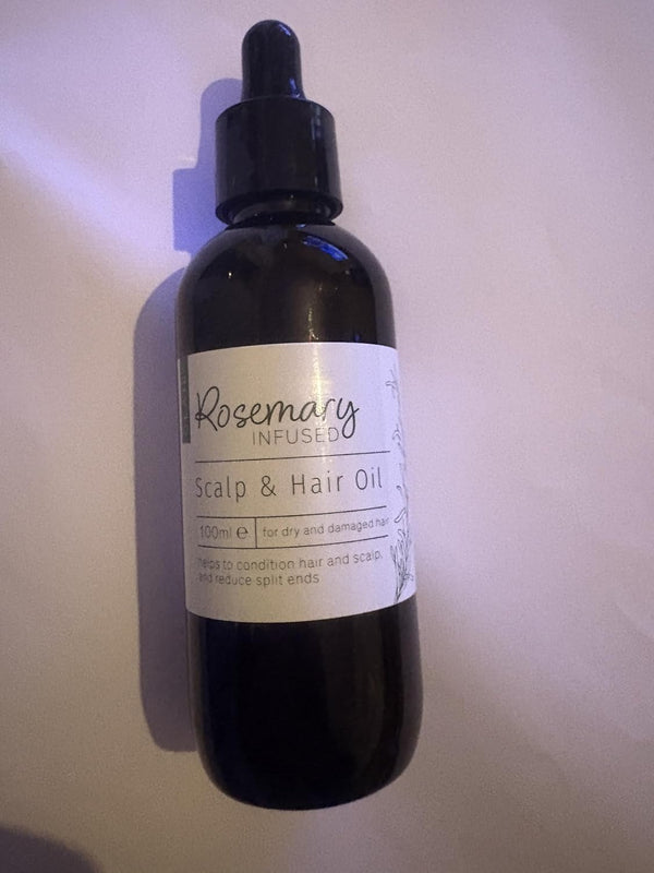 Rosemary Hair Care Set, Shampoo, Conditioner, Hair Mask and Scalp Oil (100Ml, Scalp & Hair Oil 100Ml)