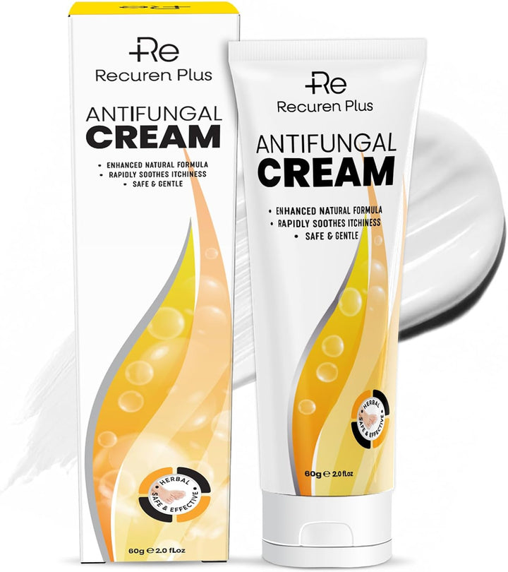 Antifungal Herbal Skin Care Cream: Daily Comfort for Athlete’S Foot, Jock Itch & Ringworm – Gentle, Nourishing and Hydrating 60G