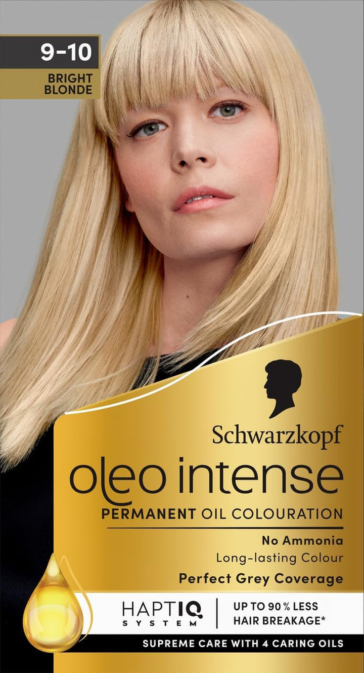 Oleo Intense Permanent Oil Colour 4-86 Chocolate Brown, 100% Grey Coverage, Conditioner with Haptiq System, Long-Lasting Colour, Ammonia Free Hair Dye