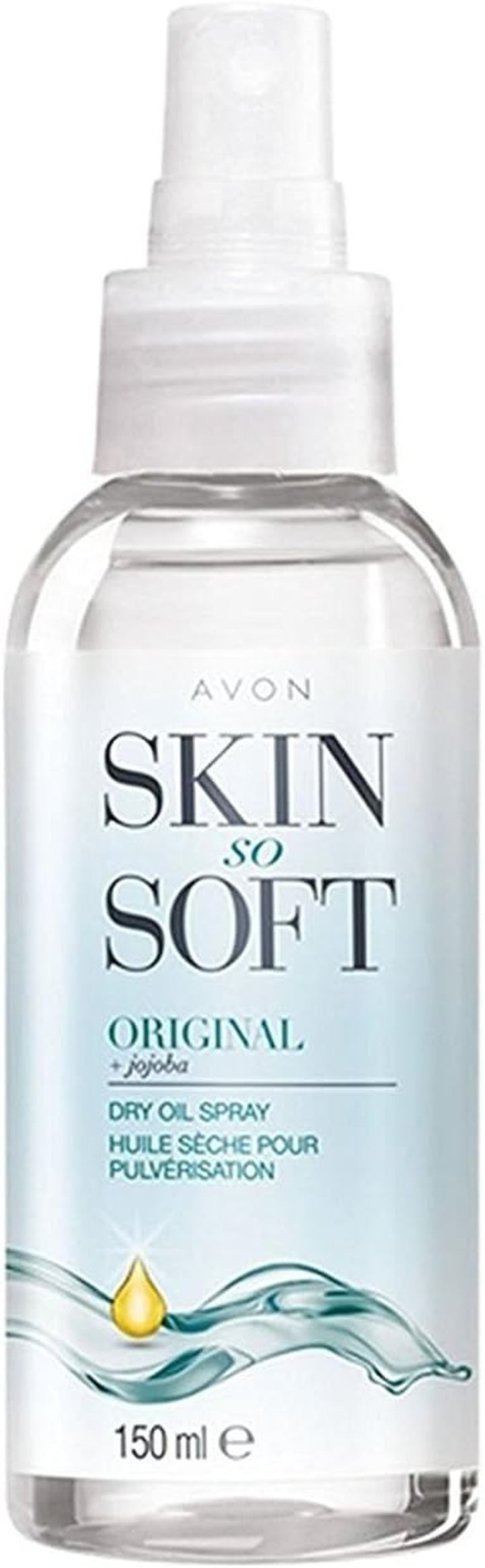 Skin so Soft Original Dry Oil Body Spray with Jojoba 150 Ml - Pack of 2