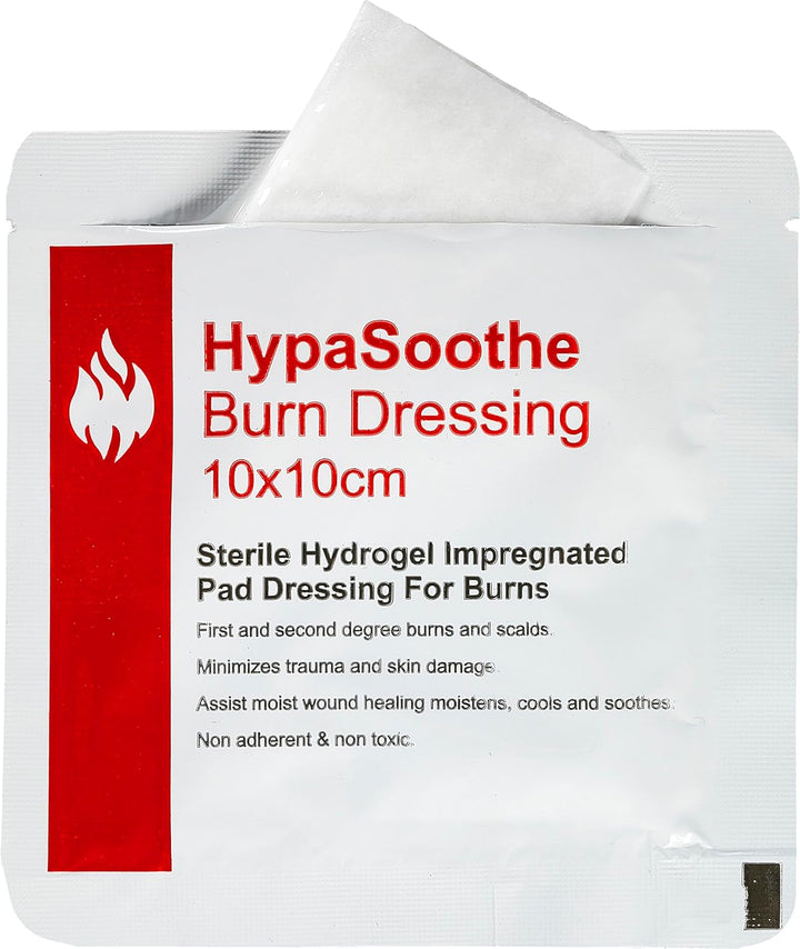 Group Hypasoothe Emergency Burn Dressings 10X10 Sterile - Pack of 5