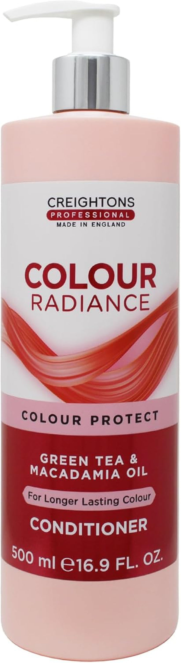 Professional Colour Radiance Conditioner 500Ml | Colour Protect Moisturising for Coloured Hair | Green Tea & Macadamia Oil | Long-Lasting Colour & Shine | Hair Care