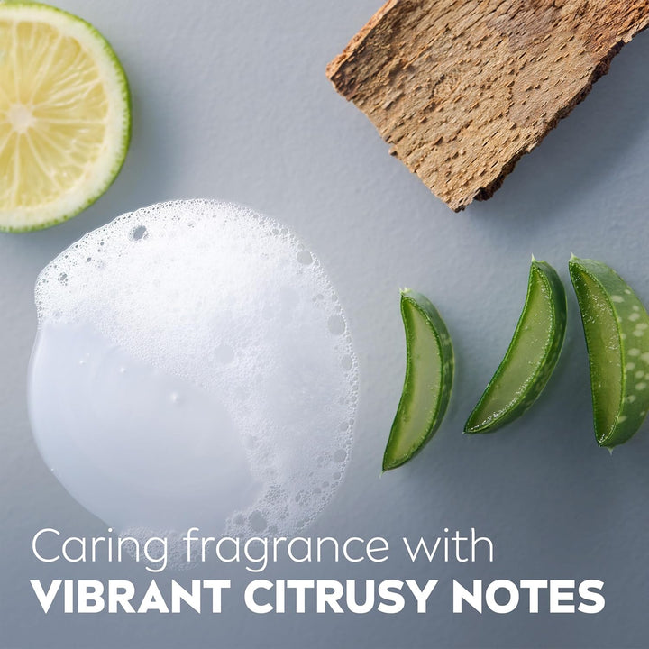 Protect & Care Shower Gel (250 Ml), Moisturising 3-In-1 Body Wash for Men with Aloe Vera, Energising  Shower Gel