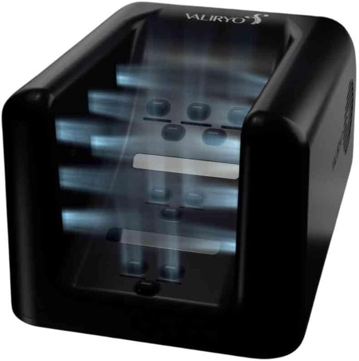 Feet Dryer - 360º Airflow Foot Dryer - Auto Sensor Activation & UV Light for Superior Hygiene - Complete Drying, Comfortable, and Safe (Dusty Grey Gloss)