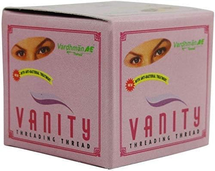 3 Spool Vanity Antibacterial Eyebrow Threading Thread | Facial Hair Removal | Vanity Cotton Threads